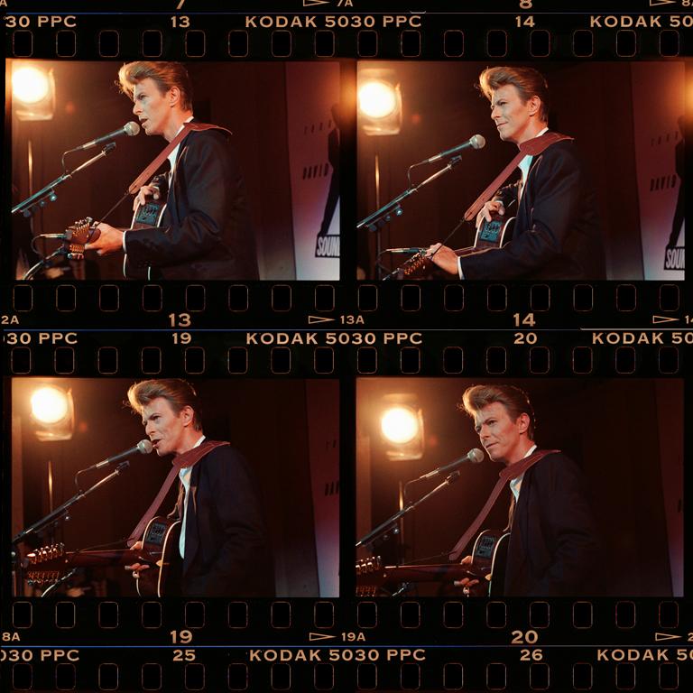 David Bowie, Rainbow Theatre, London, 1989 (Contact Sheet), Photography For Sale 1