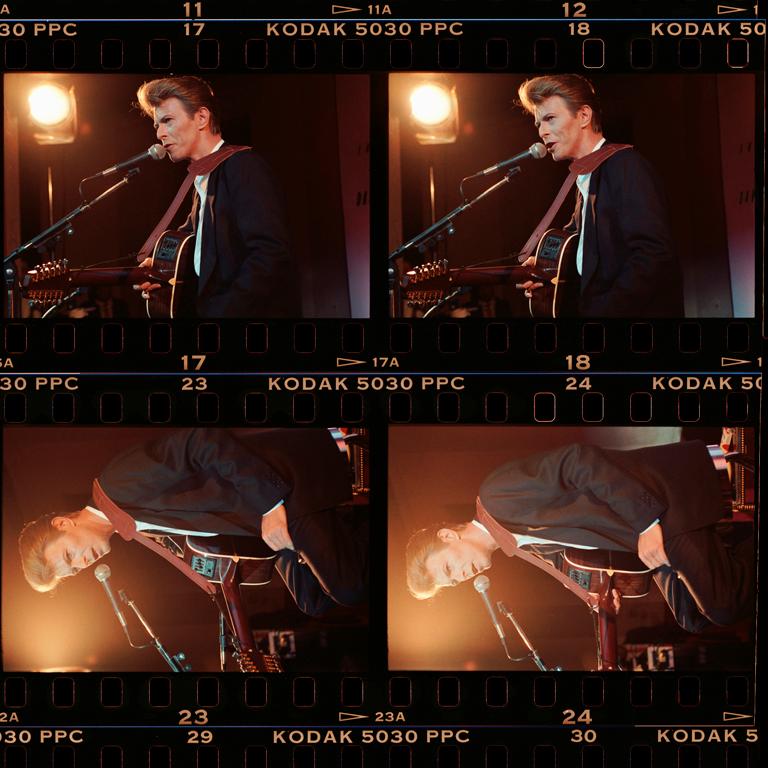 David Bowie, Rainbow Theatre, London, 1989 (Contact Sheet), Photography For Sale 3