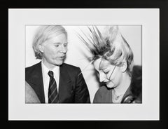 Andy Warhol & Jordan at the Andy Warhol Exhibition at the ICA, London, 1978