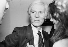 Andy Warhol at the Andy Warhol Exhibition at the ICA, London, 1978, Photography