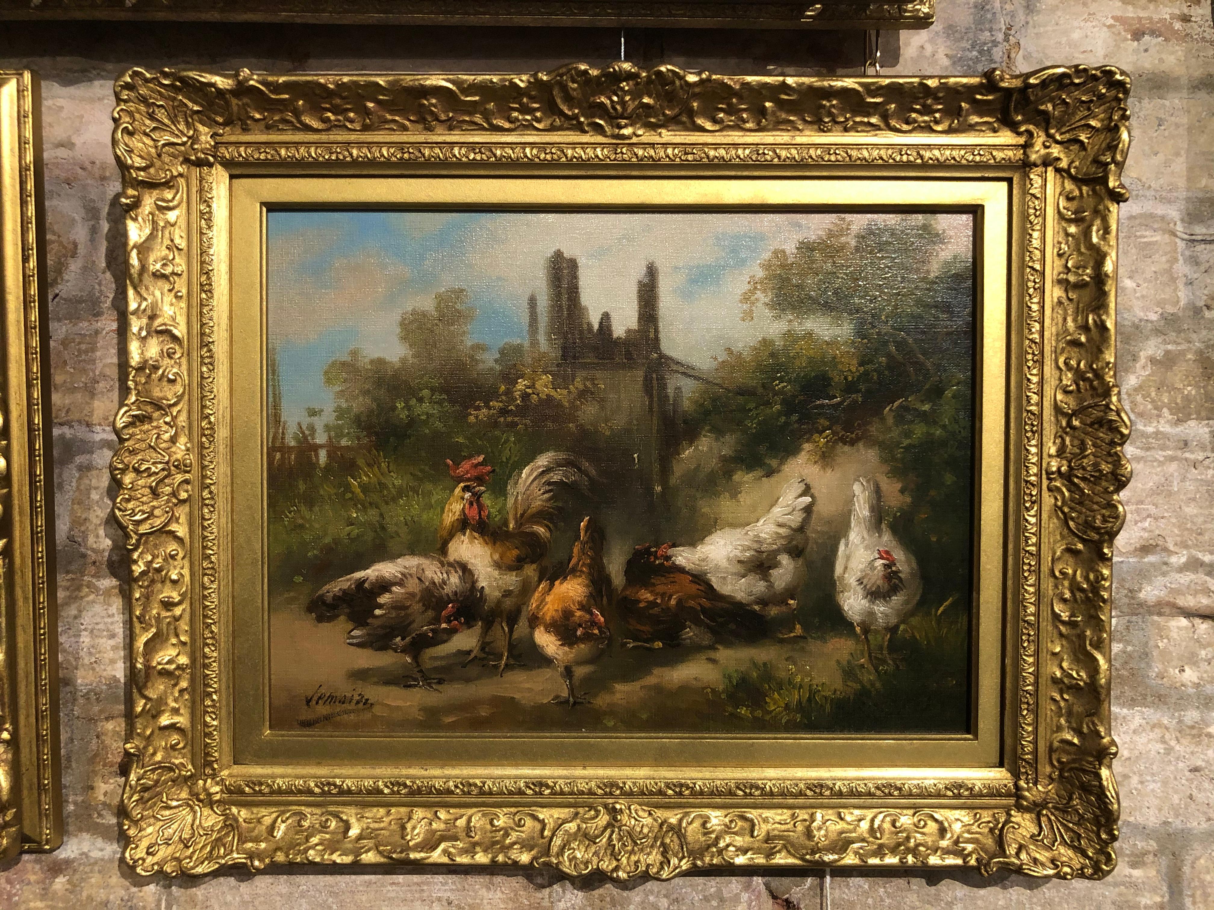 famous chicken paintings