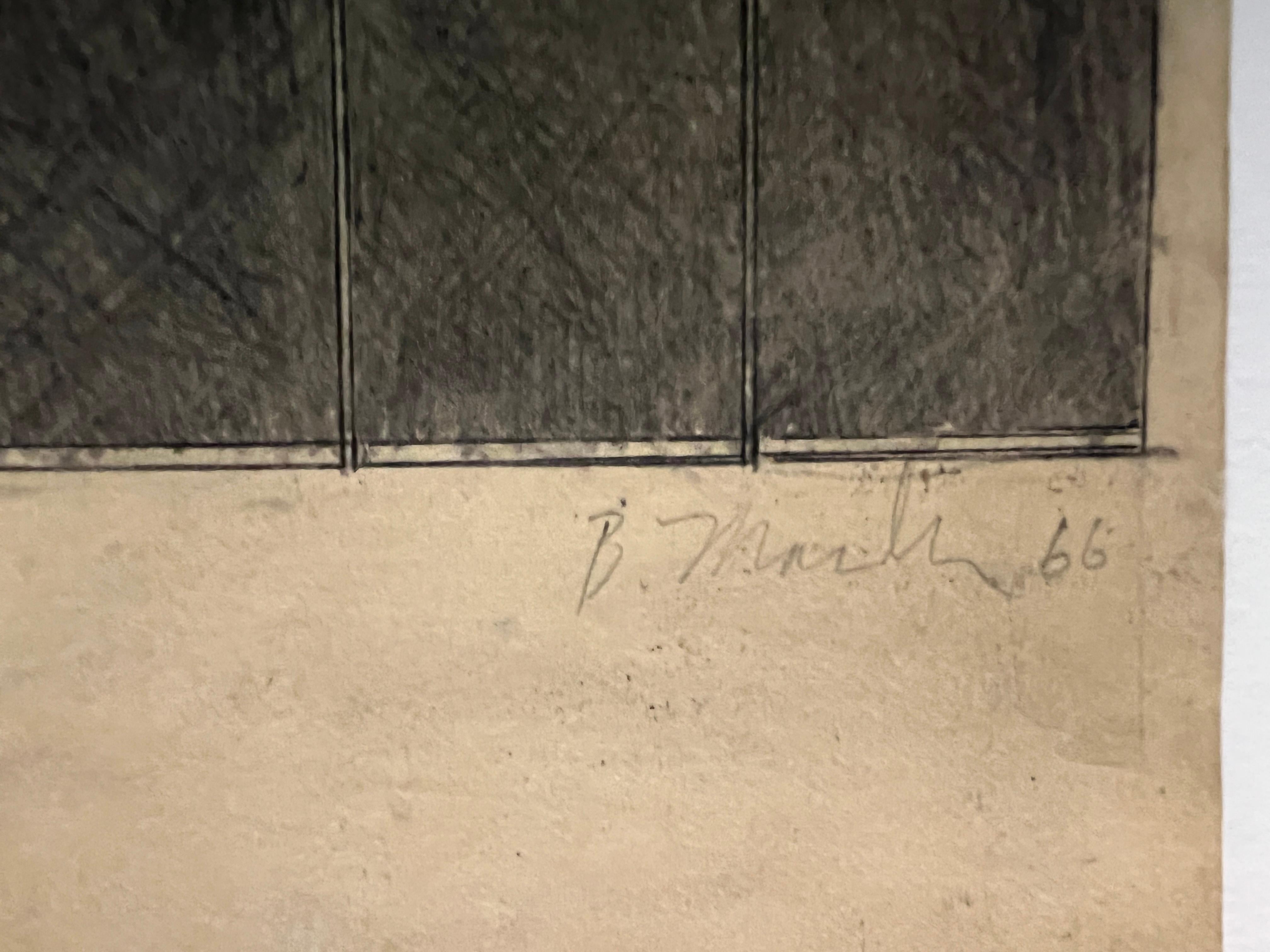 Sans titre, 1966 - Abstrait Art par Brice Marden