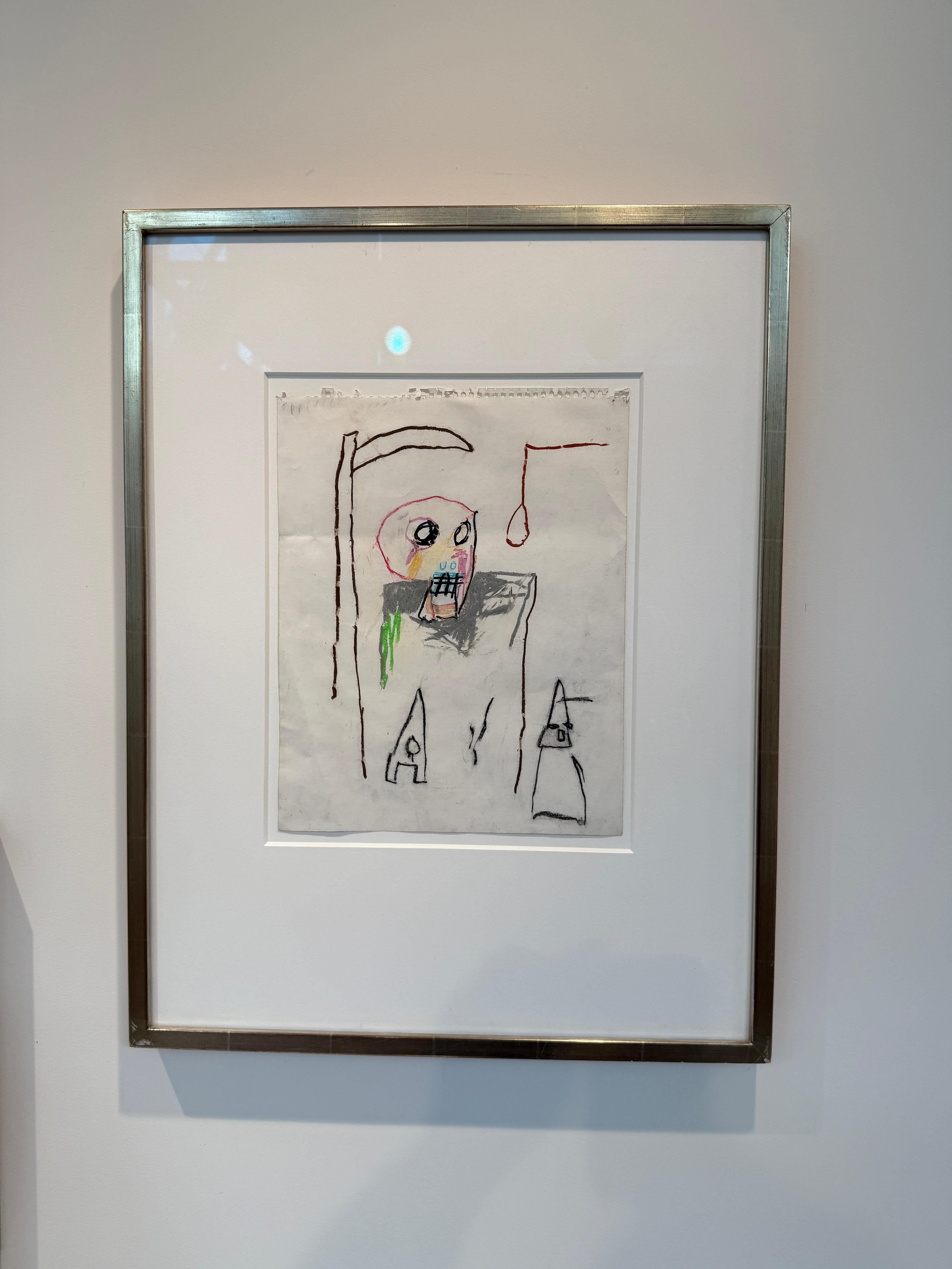 Jean-Michel Basquiat Figurative Art – Unbenannt