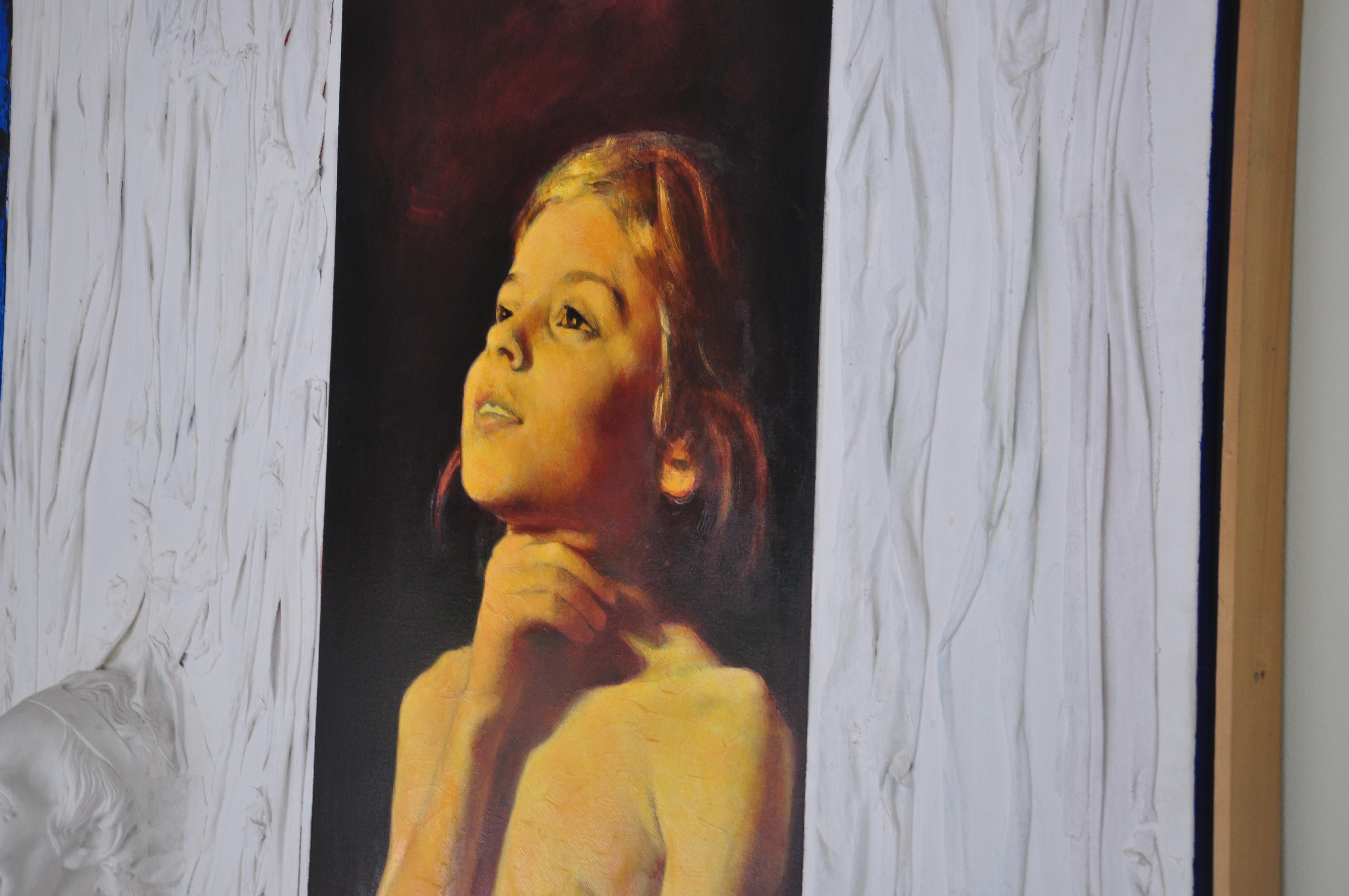 Cette pièce est composée de 2 panneaux. Dimensions : 50x70, 50x70, total 70x100x7

Né à Minsk en 1927, Marc Klionsky a vécu près de cinquante ans en Russie soviétique. Enfant, il a fréquenté l'école d'art pour enfants doués et l'école d'art de