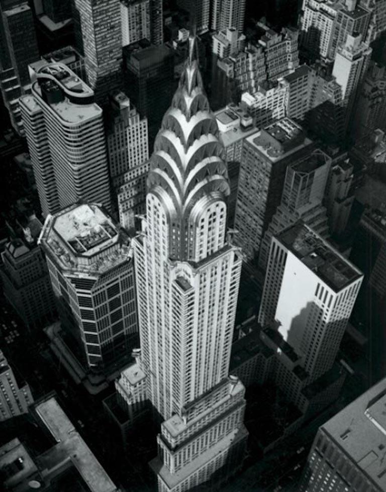 Marilyn Bridges Black and White Photograph - Chrysler Building, NYC