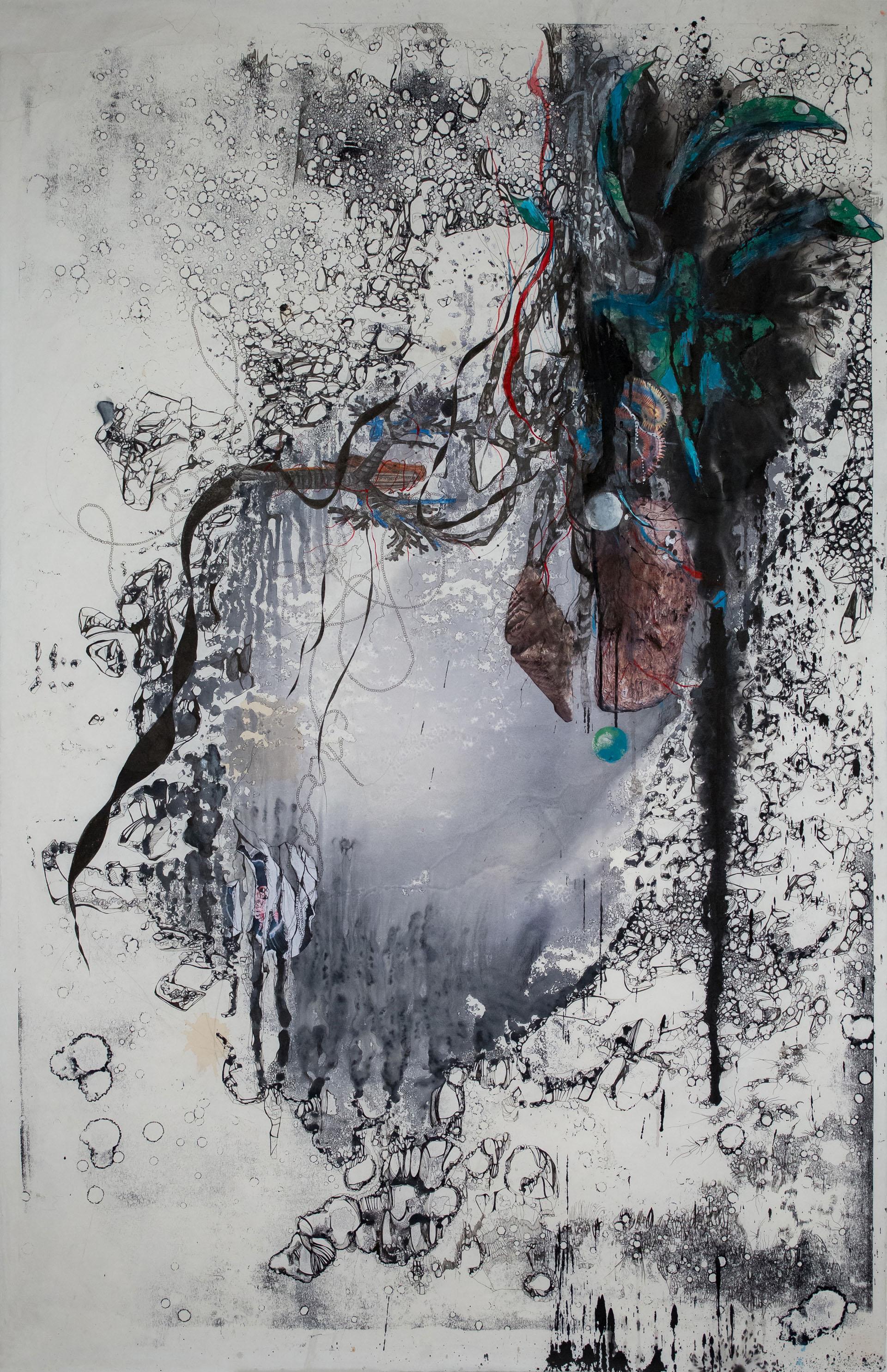 Ioanna Gouma Abstract Drawing - Dream Catcher