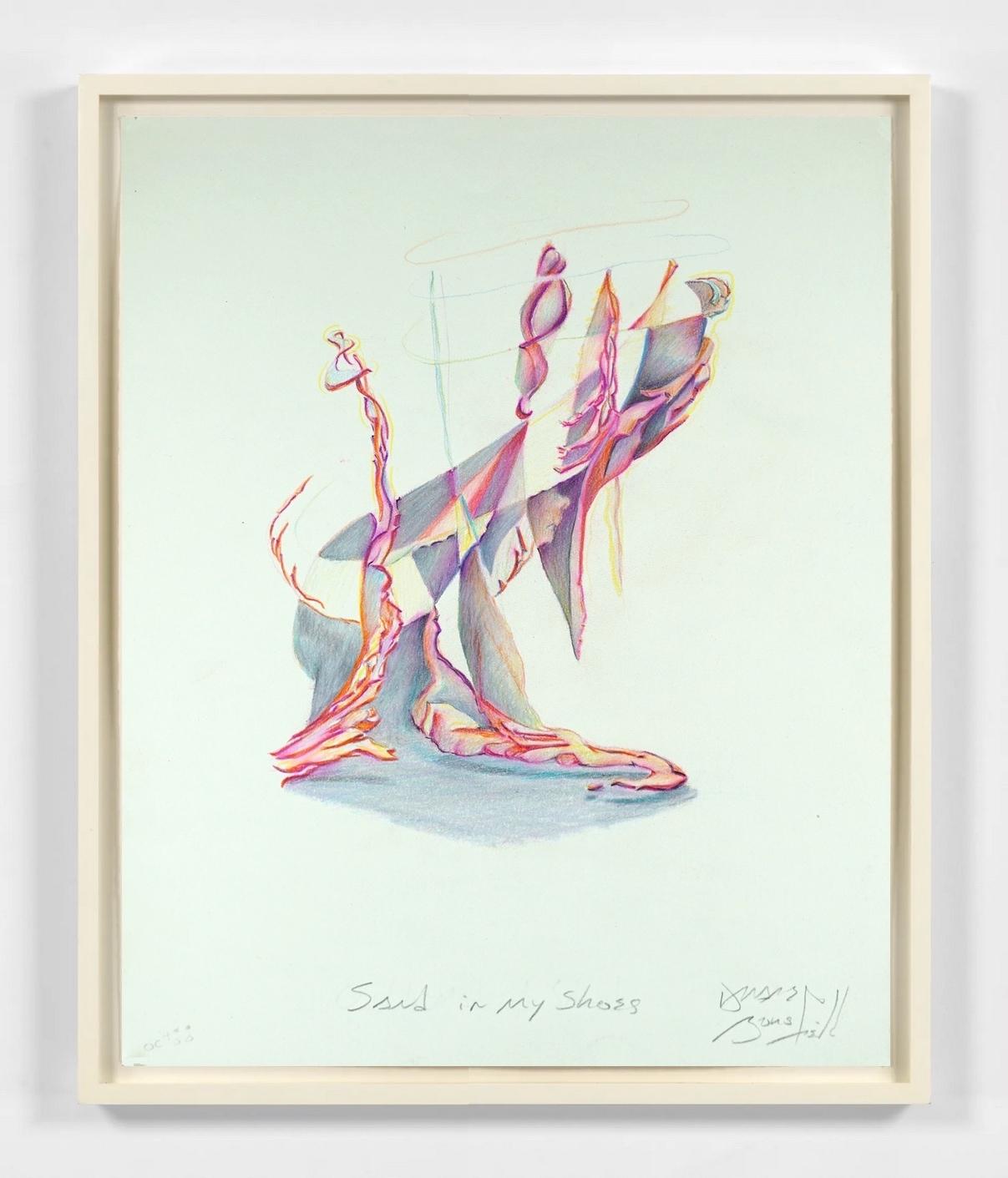 Duane Bousfield Abstract Drawing - Sand in my Shoes