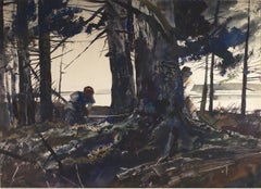 American Modern Drawings and Watercolour Paintings