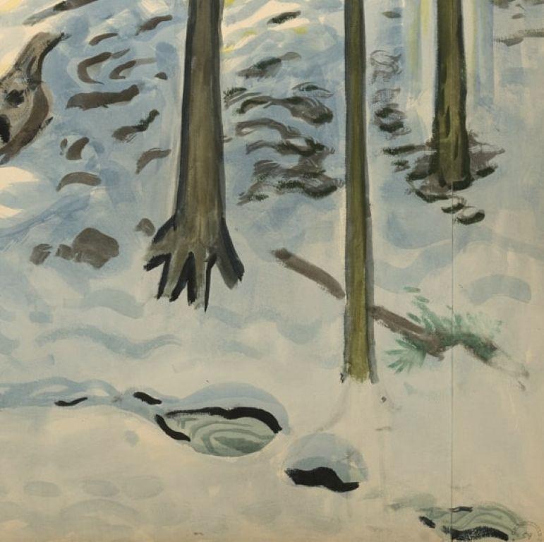 Fires of Spring in Big Woods (Les feux de printemps) en vente 1