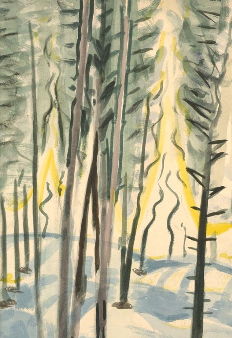 Fires of Spring in Big Woods (Les feux de printemps) en vente 2