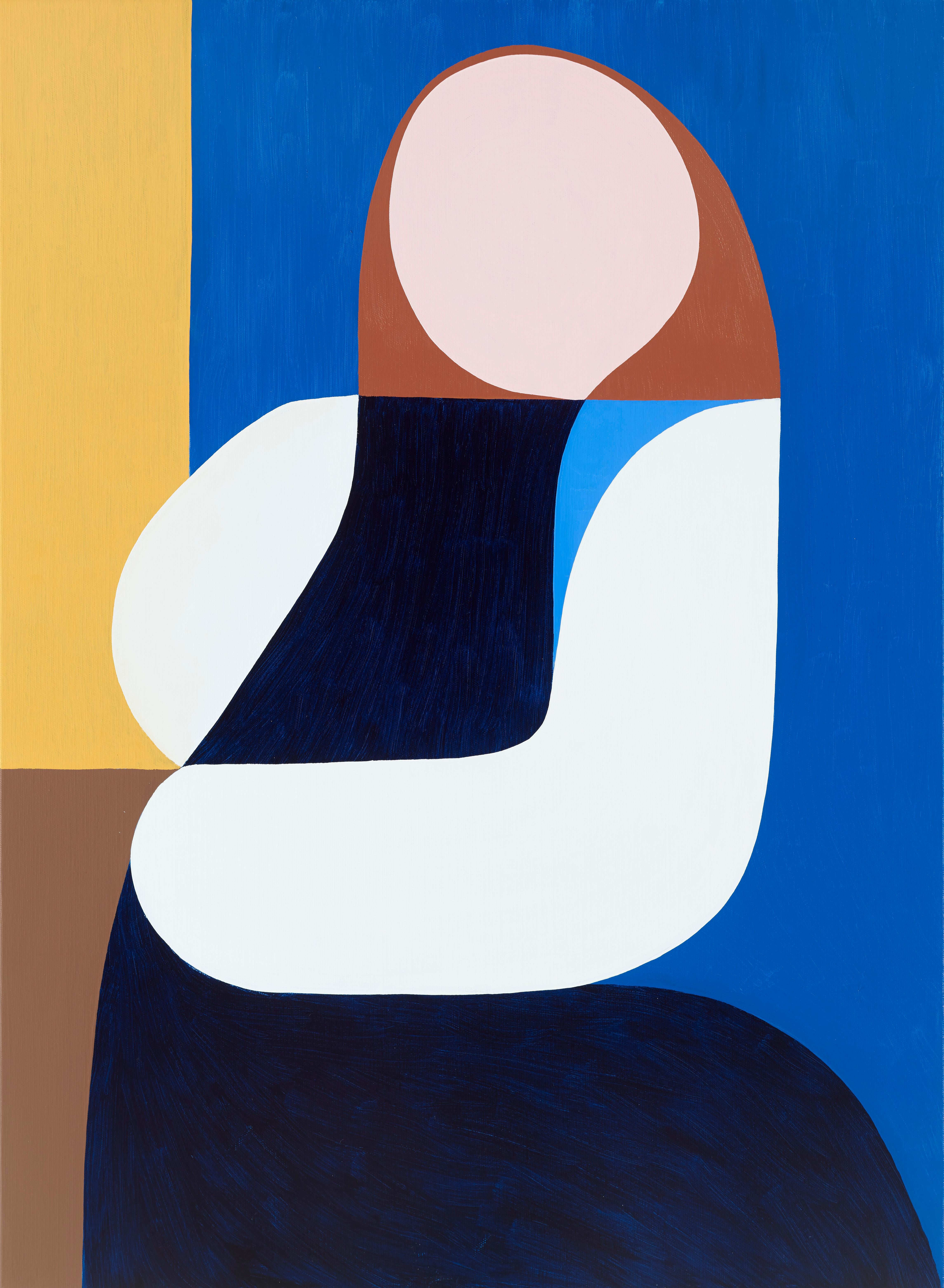 Stephen Ormandy Abstract Painting - Mademoiselle Legrand