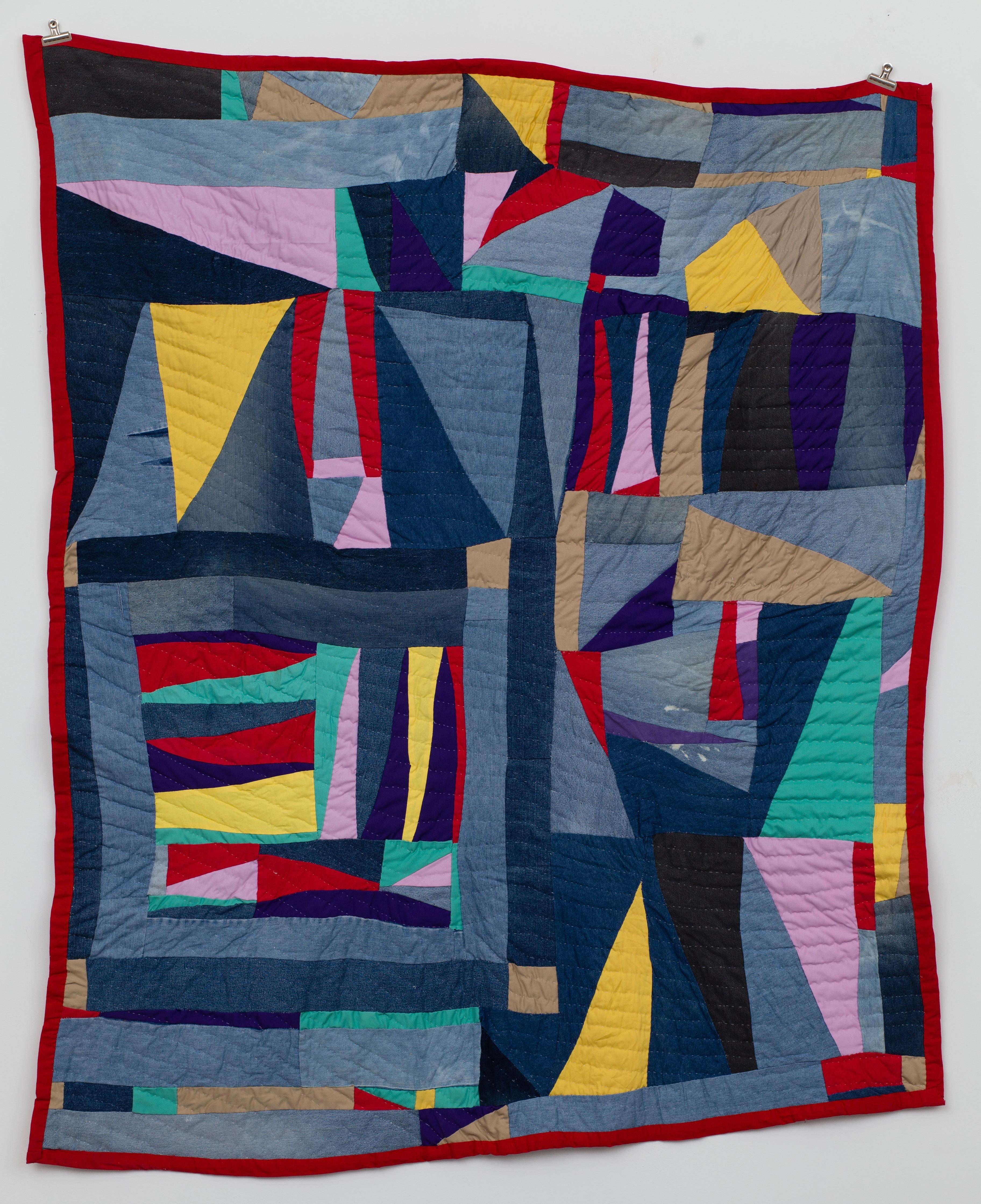 Untitled (Gee's Bend Quilt) Gee's Bend Quilters Collective  - Mixed Media Art by Stella Mae Pettway