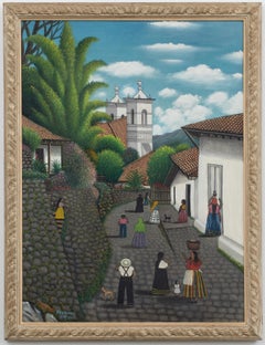 Untitled (Una Calle de San Antonio de Oriente, 1966) Self-taught, Outsider Art,