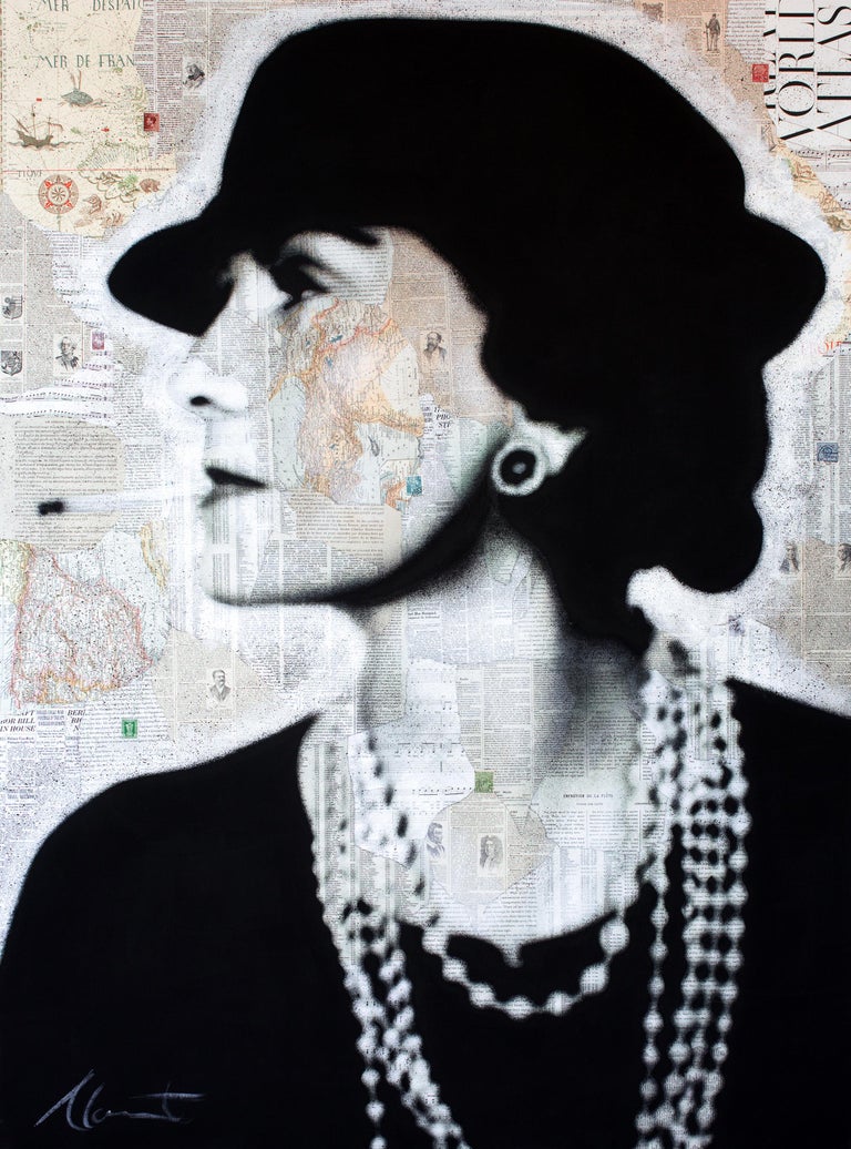 Coco chanel art