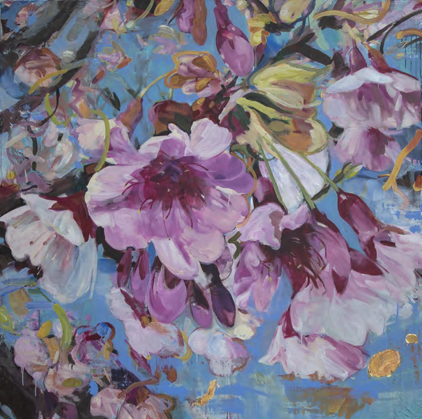 Carmelo Blandino Still-Life Painting - Blossom III