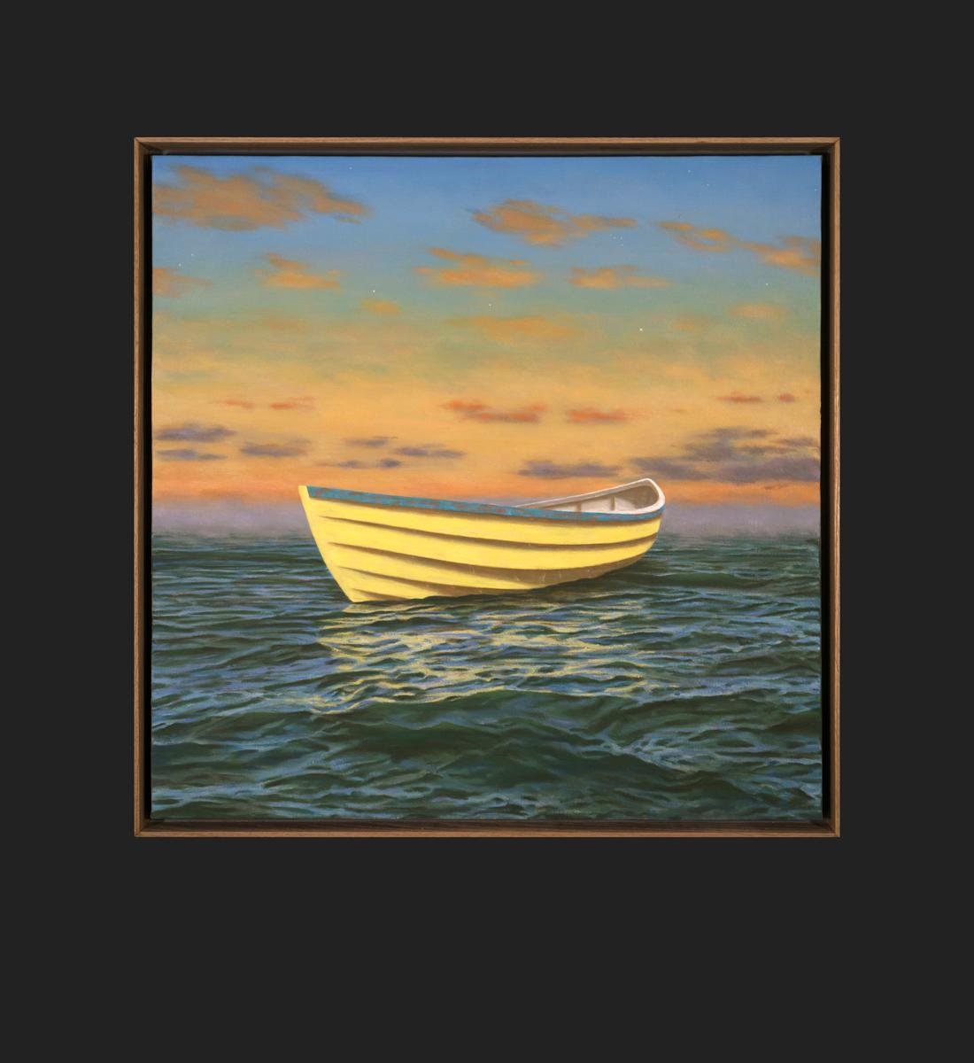 Fabian Jean Figurative Painting - Boat Sea Stars