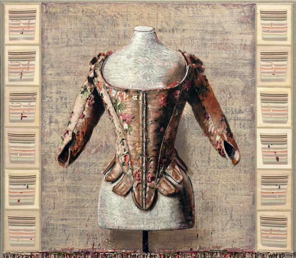 Still-Life Painting de Jacques Payette - Este cuerpo capturado