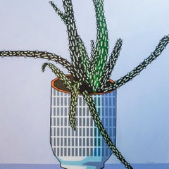 Big Aloe - Contemporary Still Life Painting by Donald Maclean