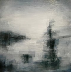 The Boat - A Contemporary Landscape Painting by Clodagh Meiklejohn