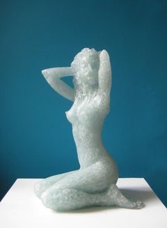 Angeline - Contemporary Nude Sculpture by Steve Yeates