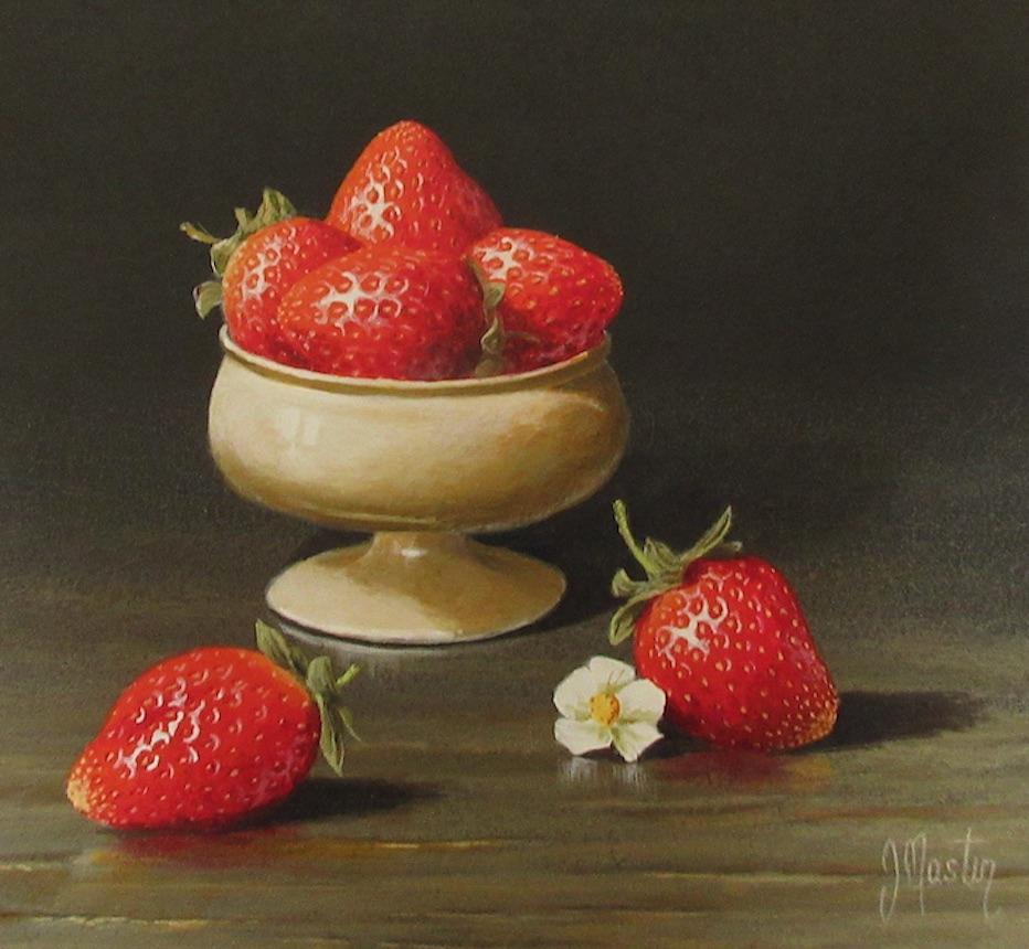 strawberry still life