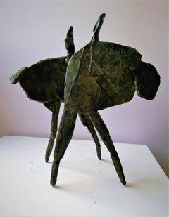 We Danced - Bronze, Contemporary, Figurative Sculpture by Neil Wood