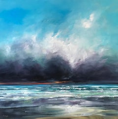 Undercover - Contemporary Seascape Painting by Senja Brendon