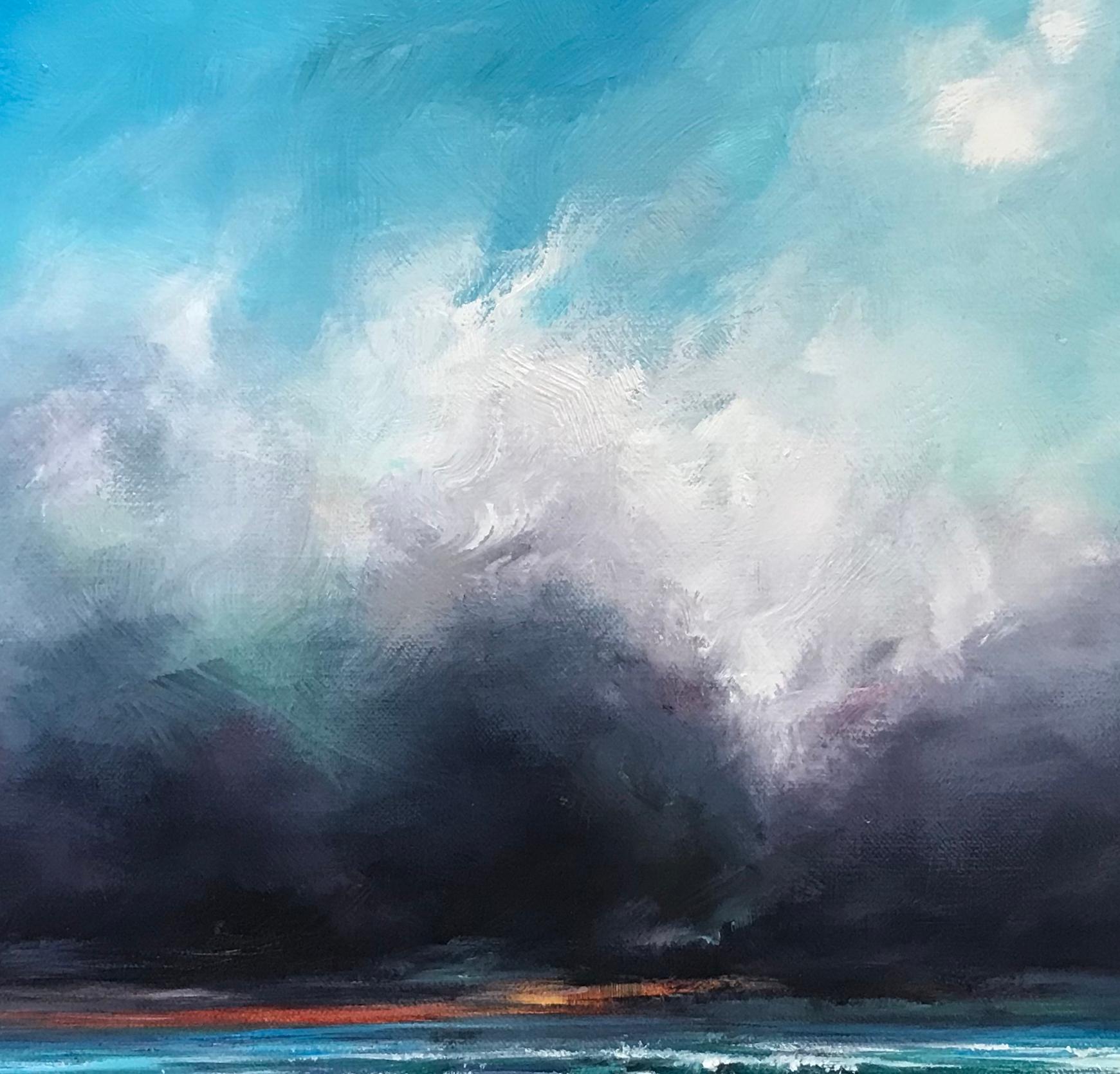 Undercover - Contemporary Seascape Painting by Senja Brendon For Sale 3
