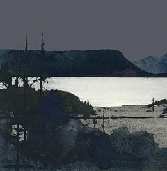 Bunacaimb Arisaig - Signed, Limited Edition Print, Landscape by Ron Lawson