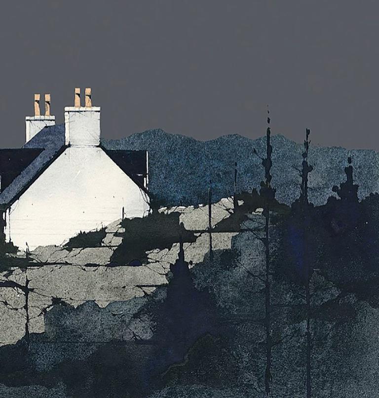 Signed Limited Edition Print of 195

Ron Lawson is widely regarded as Scotland’s most original and distinctive contemporary landscape painter. His unique and instantly recognisable style was met with an extraordinary response throughout the UK and