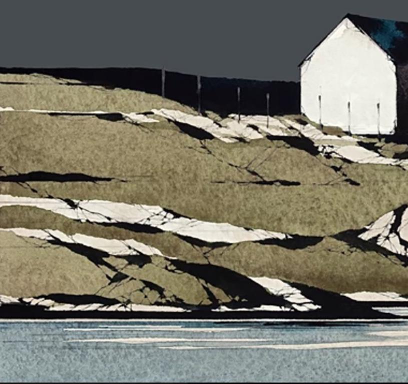 Mannal, Tiree - Signed, Limited Edition Print, Landscape by Ron Lawson 1