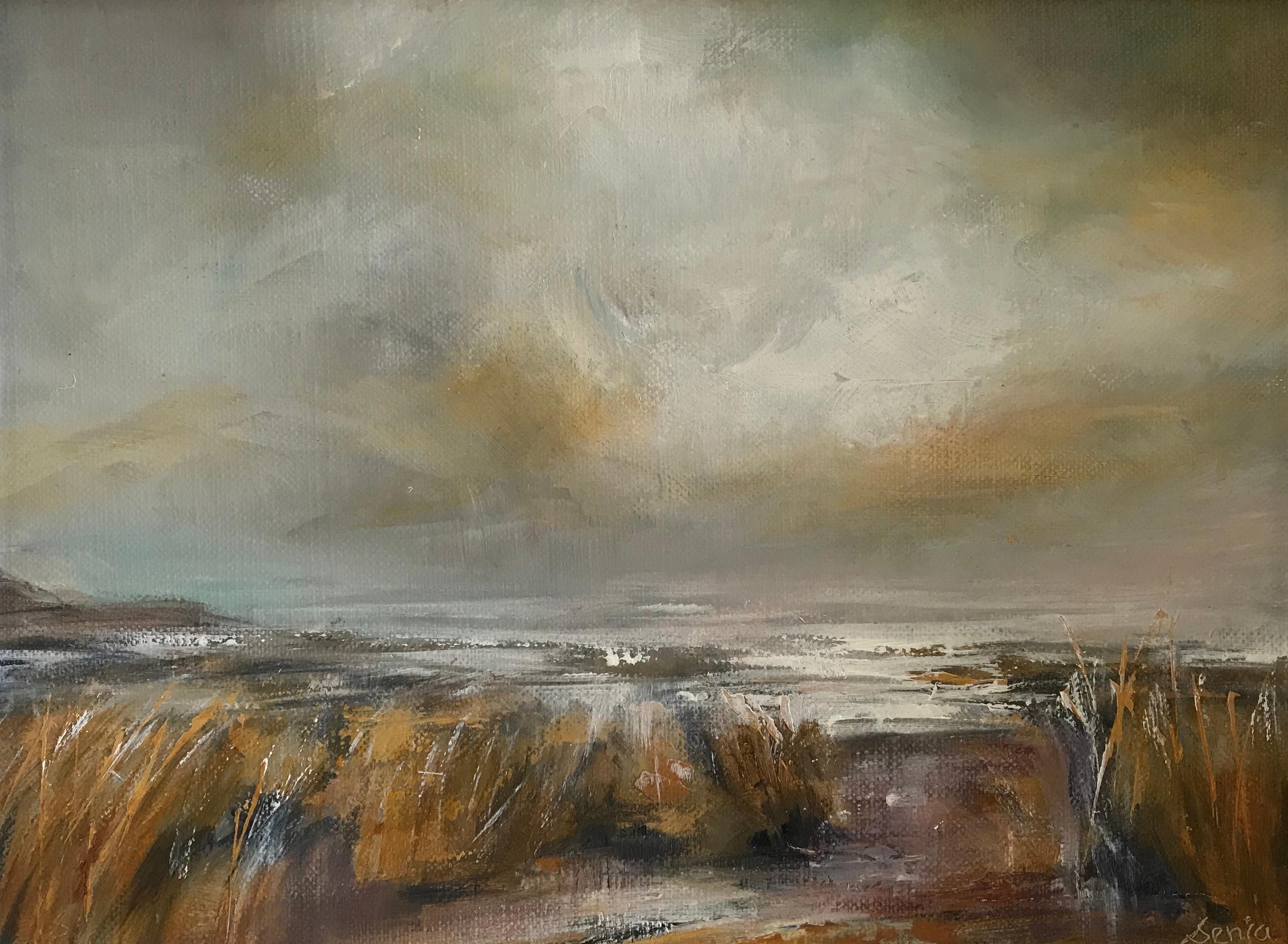 17 x 23cm - image size
35 x 29cm - frame size

Born in Pembrokeshire, Wales, in 1968, Senja Brendon began life by the sea, before moving to the Lake District to grow up surrounded by the breathtaking landscape. Daughter to the outdoor adventure