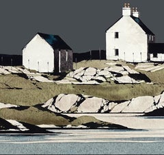 Mannal, Tiree - Signed, Limited Edition Print, Landscape by Ron Lawson
