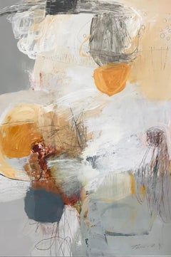 Marshland II - Abstract Painting by Natasha Barnes