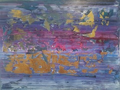 Wasserspiegelung - Abstract Painting by Rudolf Fankhauser