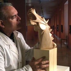 Cubist Horse of Guernica Wood – Miguel Guía Sweden pine tree Sculpture