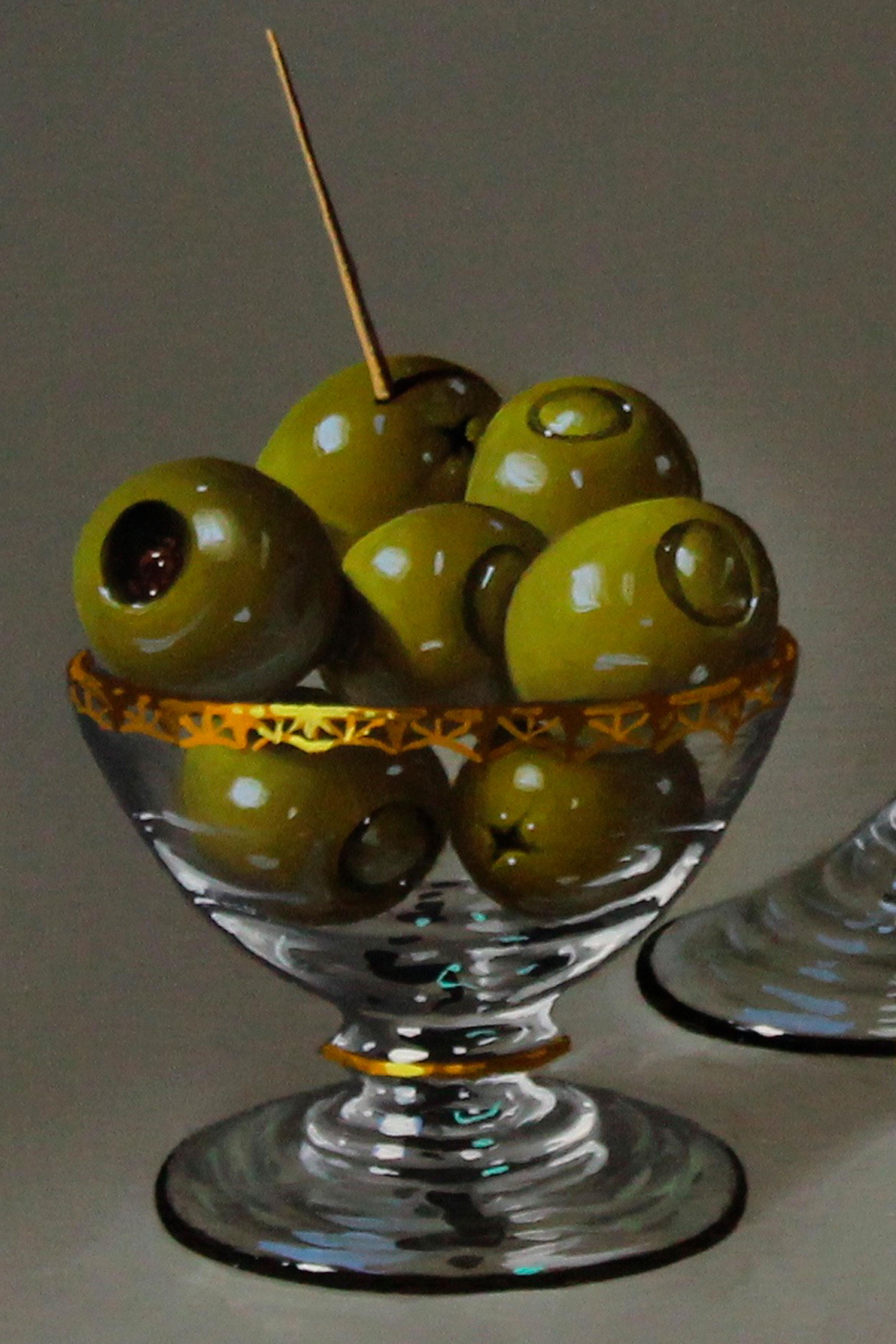 Martini - Mulio, Ölgemälde auf Karton, Realismus 1