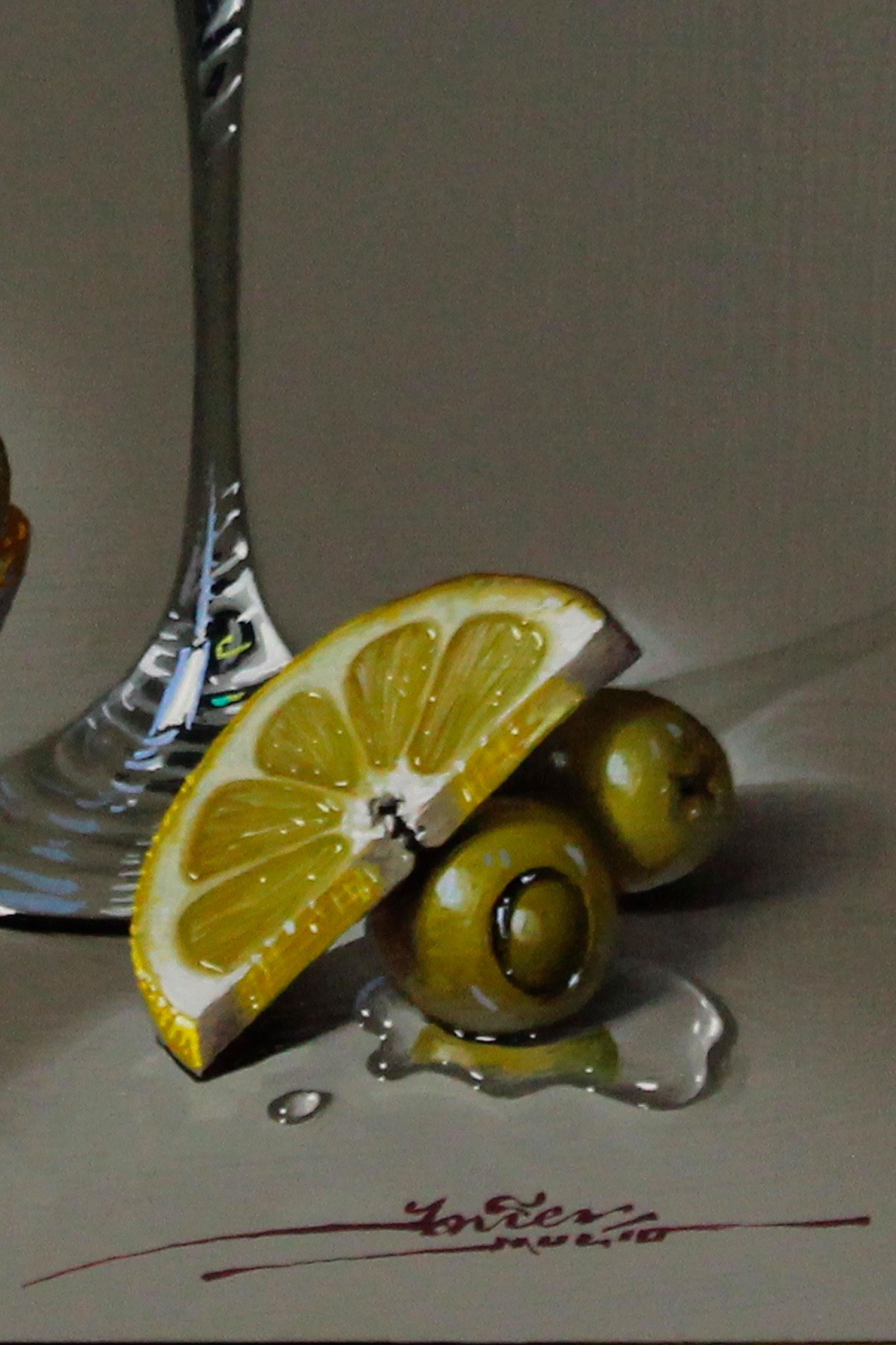 Martini - Mulio, Ölgemälde auf Karton, Realismus 2