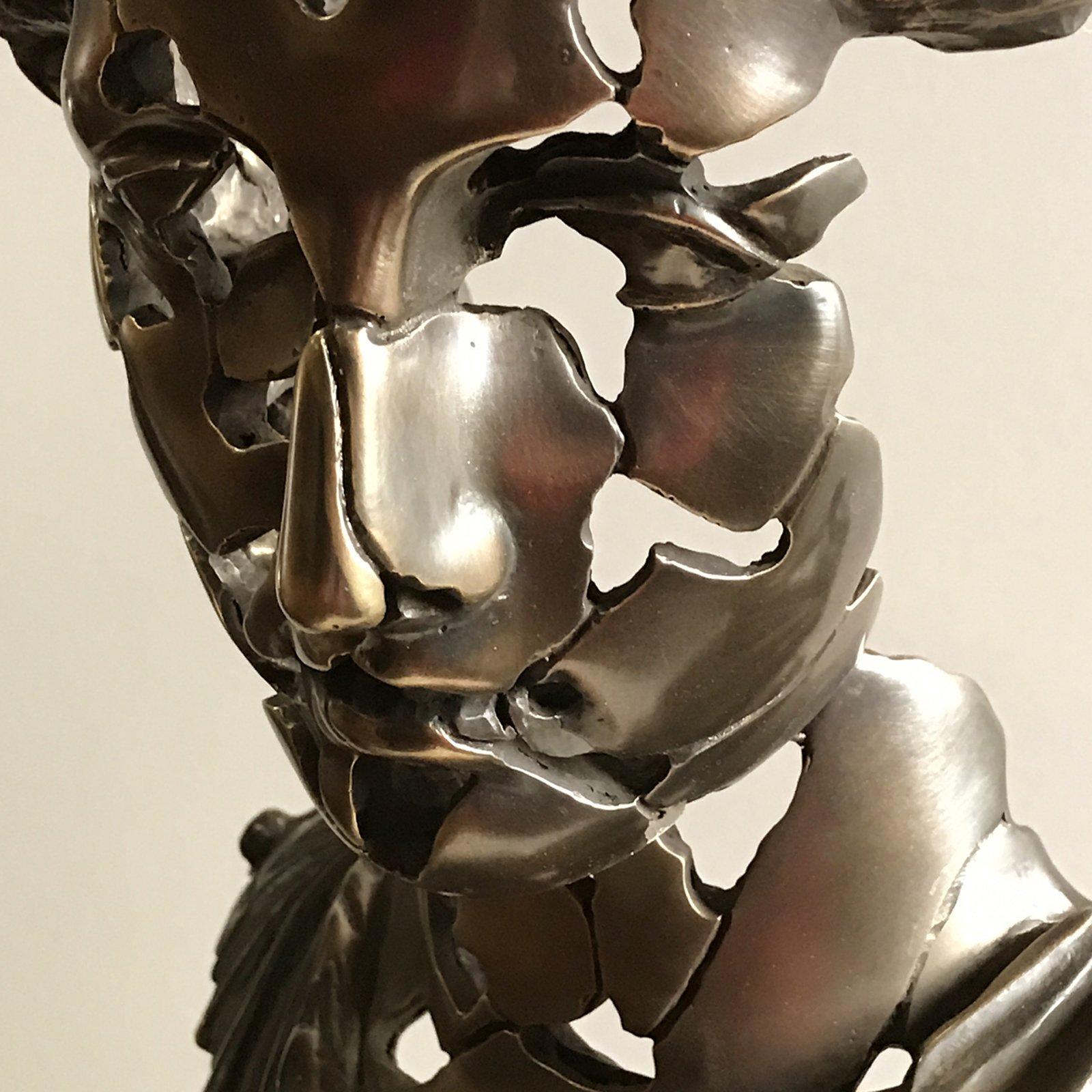 Essence classic Elena Bronze - Miguel Guía Expressionist Bronze layer Sculpture 4