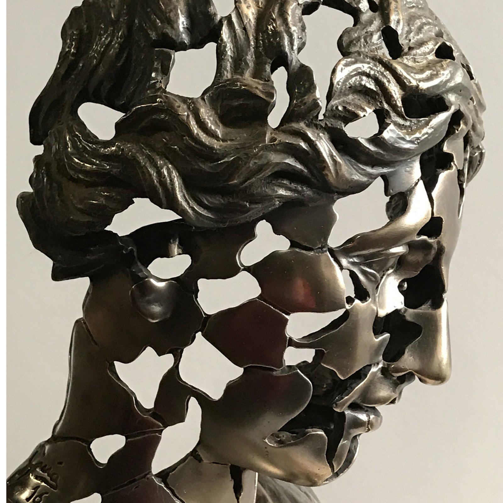 Essence classic Elena Bronze - Miguel Guía Expressionist Bronze layer Sculpture 5