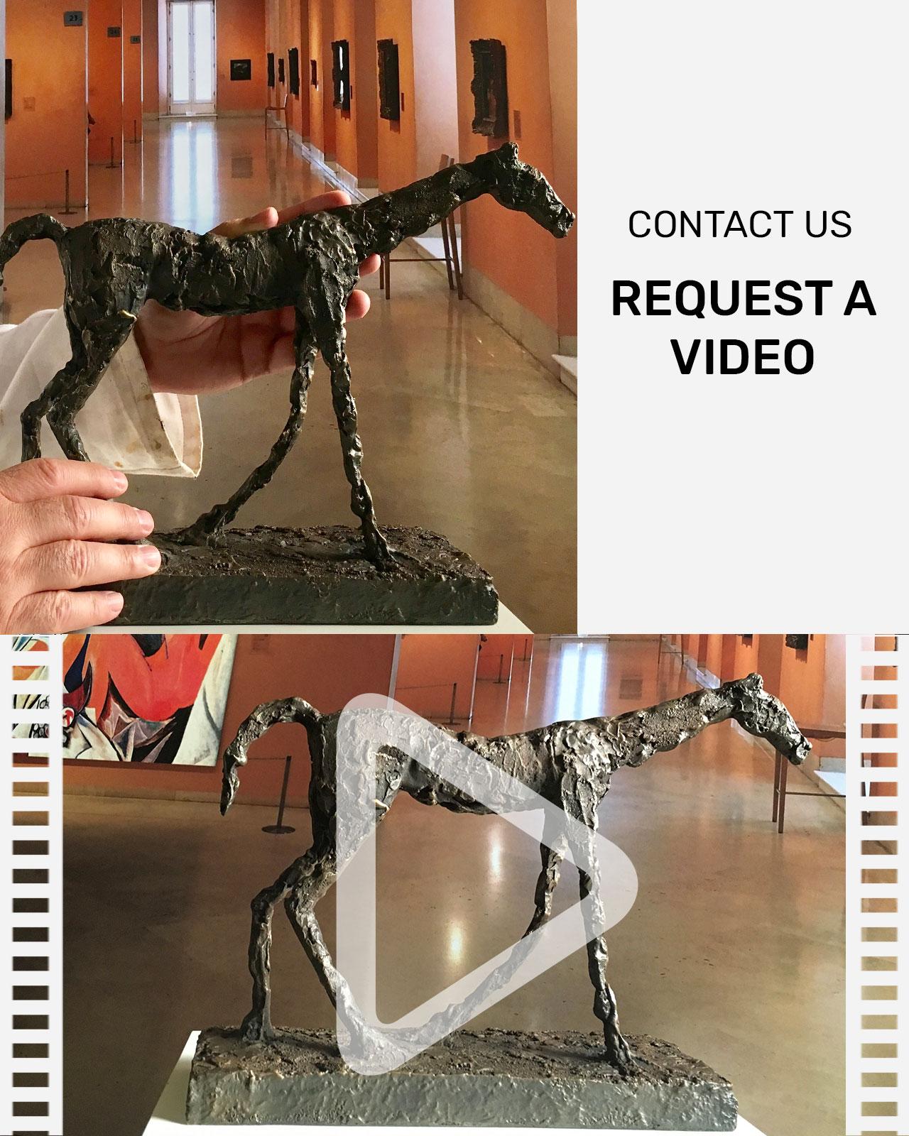 Impressionist Horse - Martín Duque Impressionist Bronze layer Sculpture 2