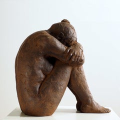 Big Act of Cluster Woman - Martín Duque Impressionist Bronze layer Sculpture