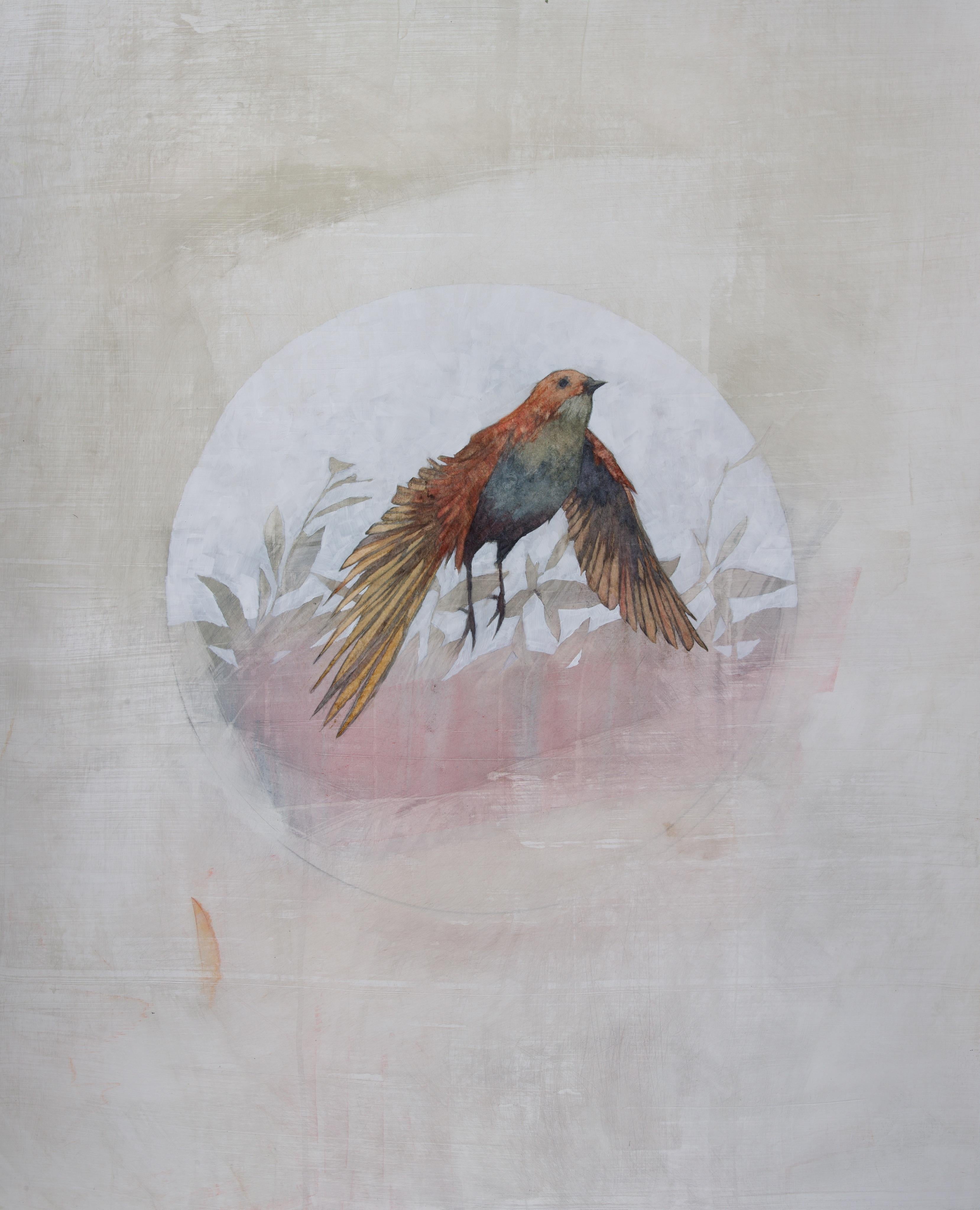 Federico Infante Figurative Painting - Medicine bird I