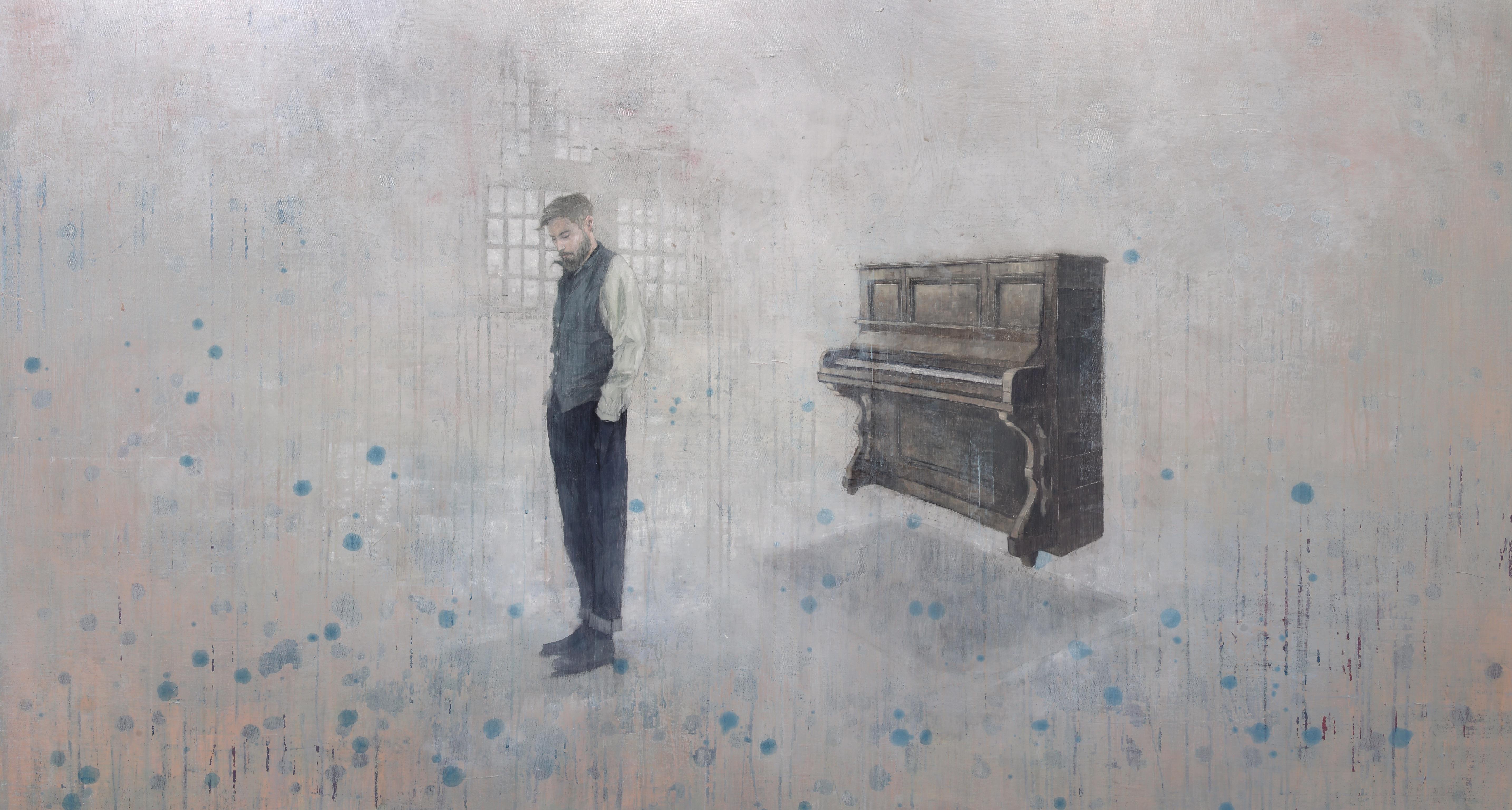 Federico Infante Figurative Painting - The pianist