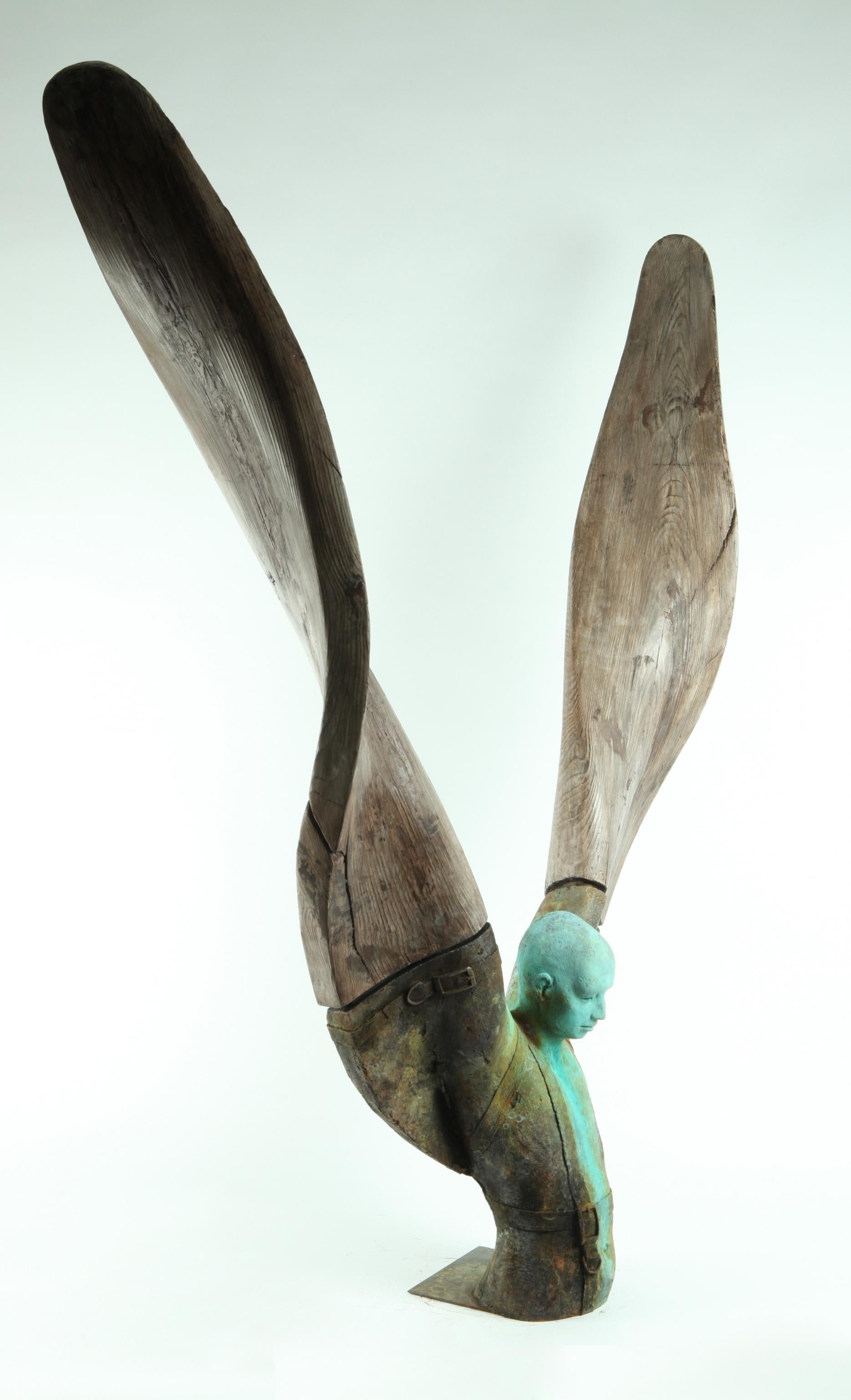 Helicoide IV - Contemporain Sculpture par Jesús Curiá Perez 