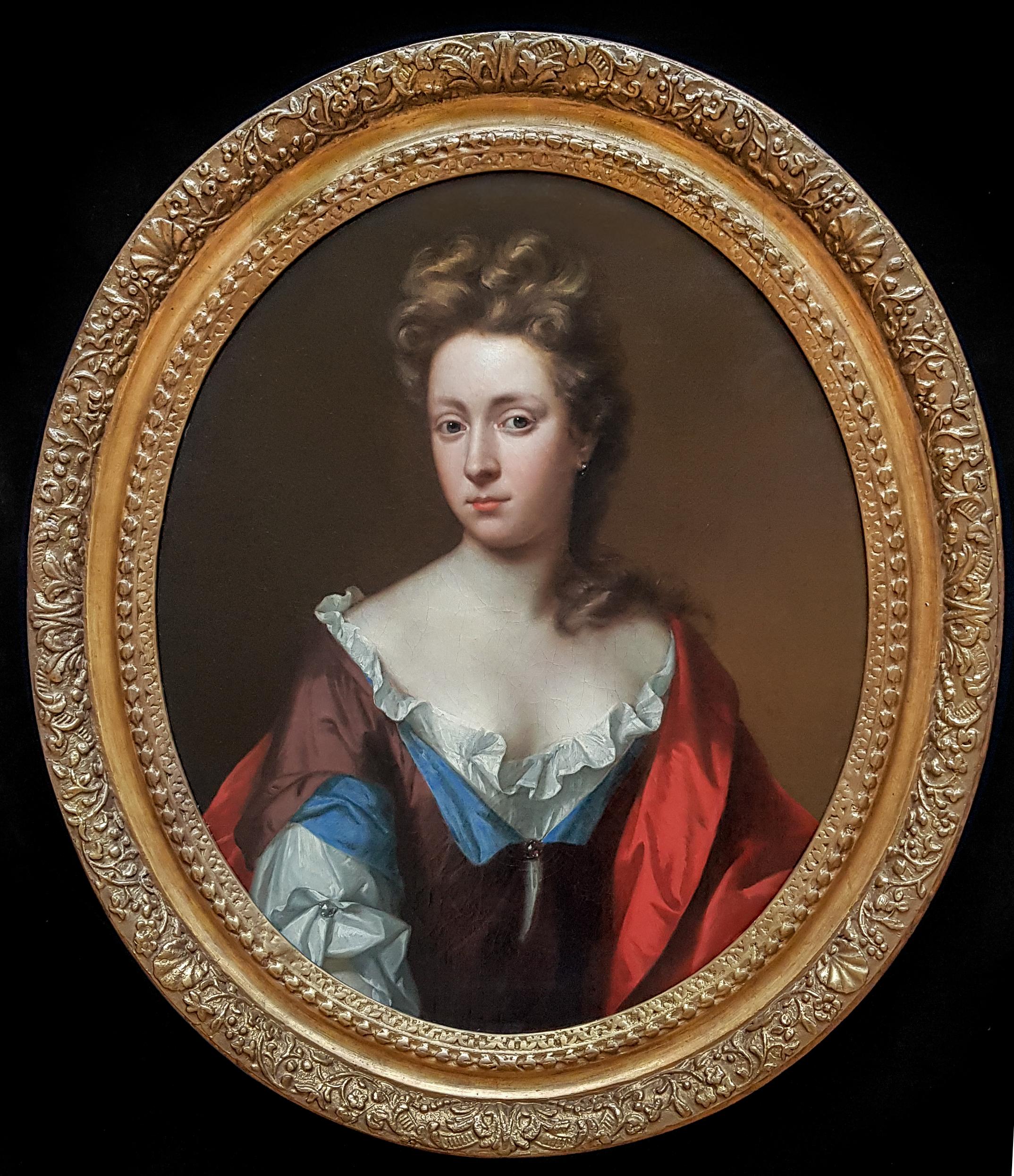 Unknown Portrait Painting - Portrait of a Lady of the Graves family