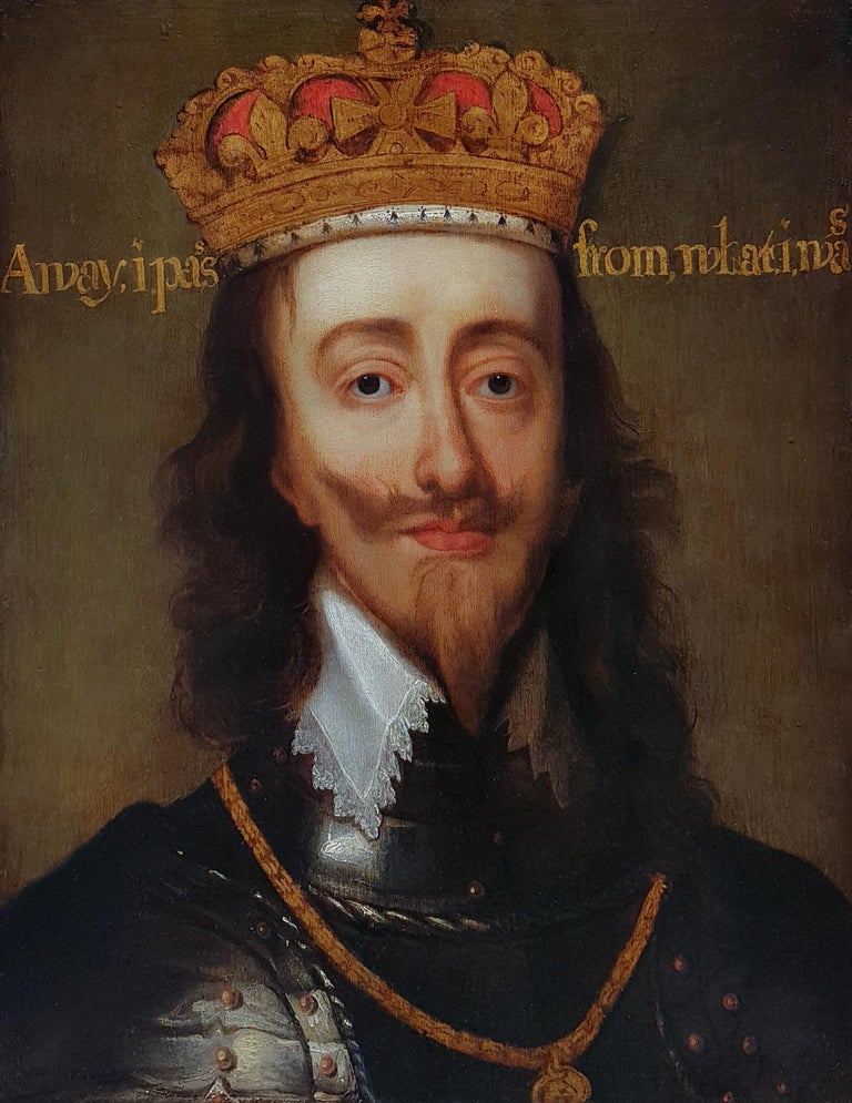 Flemish, 17th Century Portrait of Charles I (16001649) King of