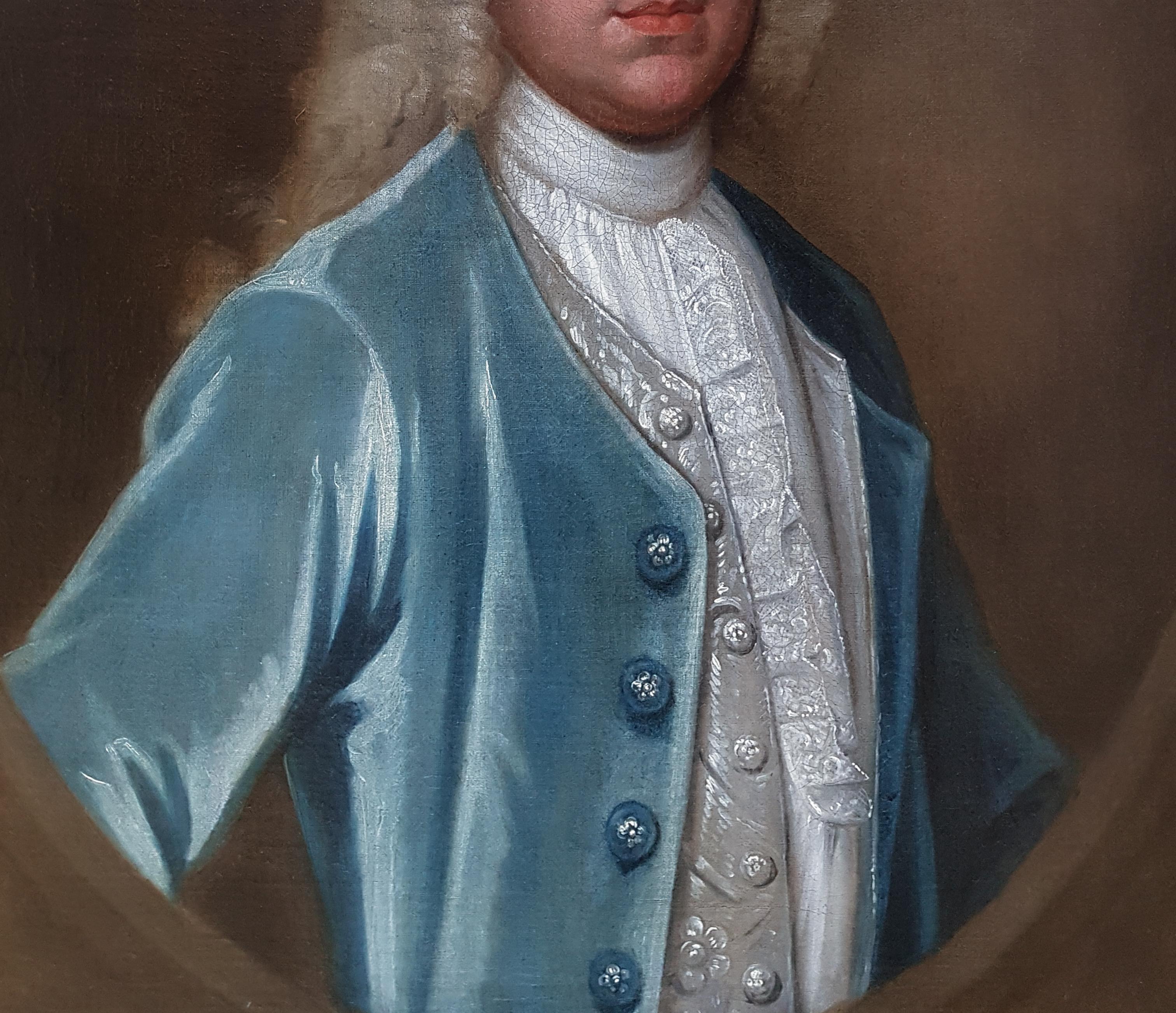 Portrait of Timothy Mortimer  - Painting by Robert Dellow