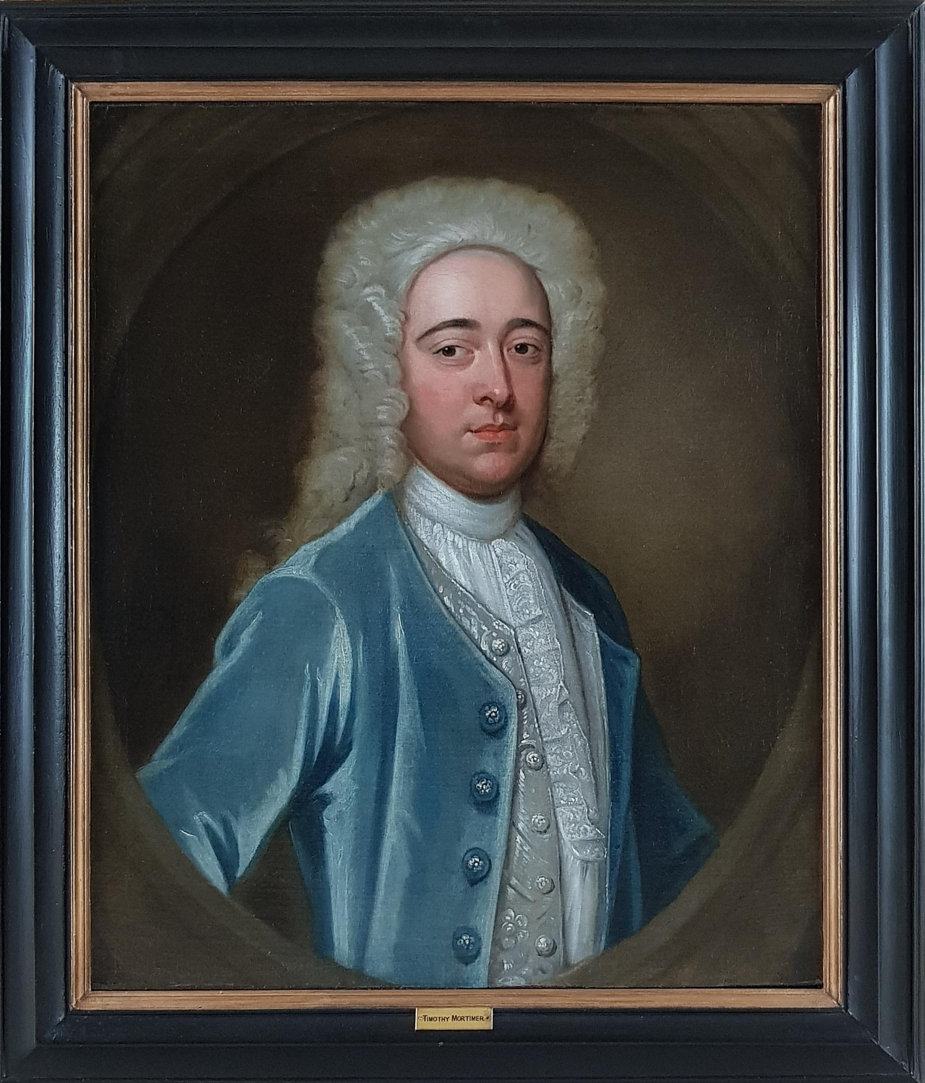 Robert Dellow Portrait Painting - Portrait of Timothy Mortimer 