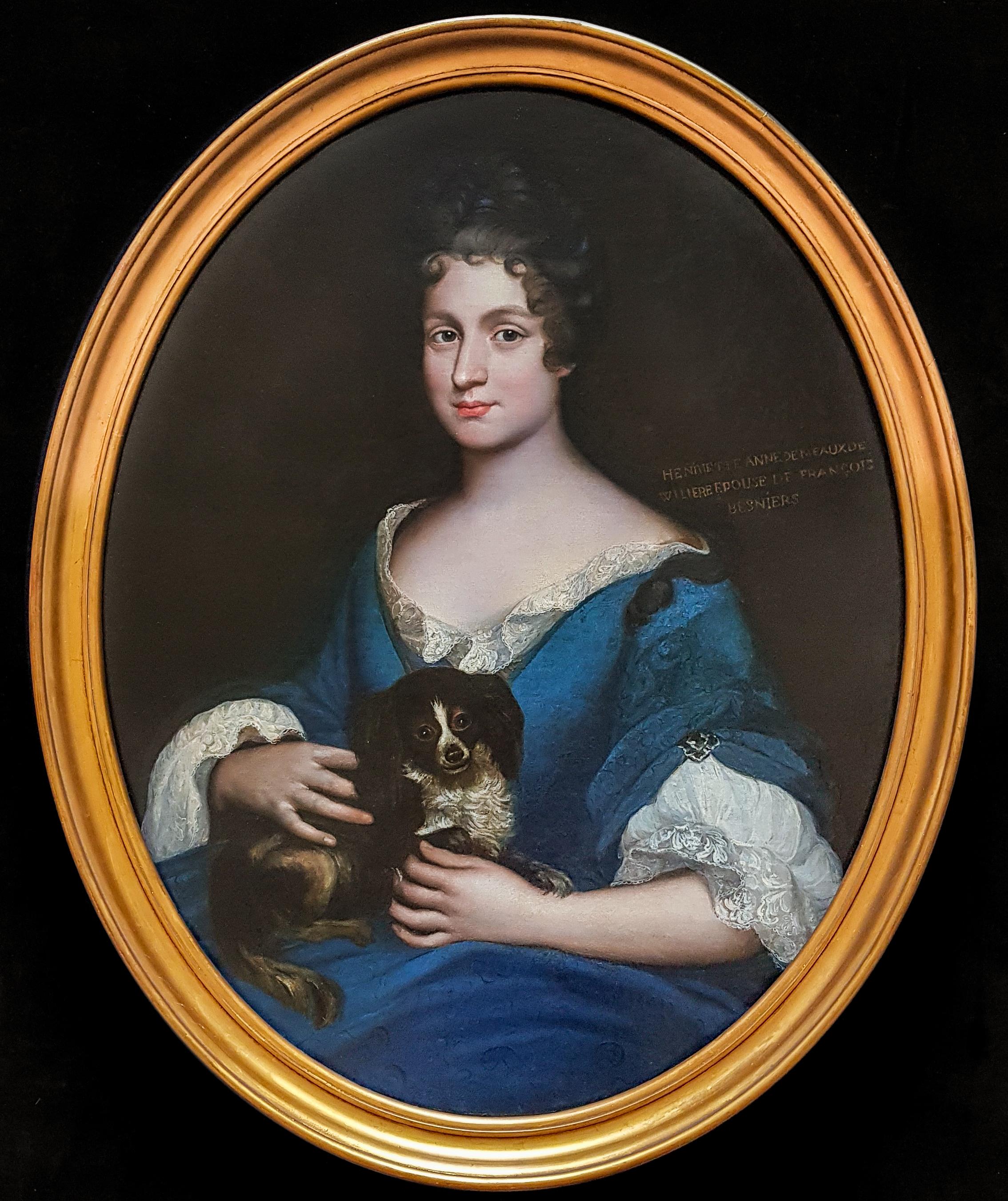 (circle of) François de Troy Portrait Painting - Portrait of Henriette de Meaux de Valliere